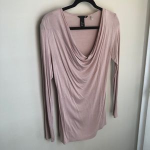 H&M Long Sleeve Scoop Neck Top